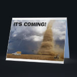 CARTÃO TORNADO FUNNY BIRTHDAY CARDS<br><div class="desc">CARTÃO DE ANIVERSÁRIO TORNADO</div>