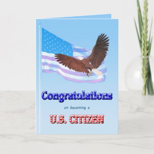 Cartão Tornando-se cidadão dos EUA