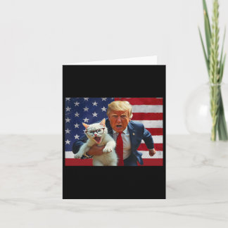 Cartão Tornar Os Gatos Seguros Novamente Trump Gatos Para