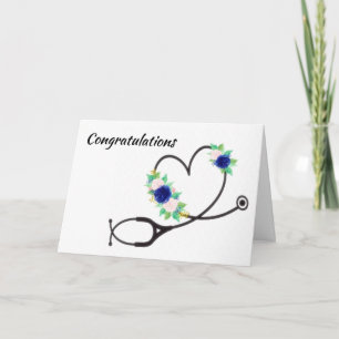 CARTÃO **TORNAR-SE MÉDICA** MÉDICA FEMININA