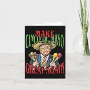Cartão Torne Excelente Cinco De Mayo Novamente Engraçado