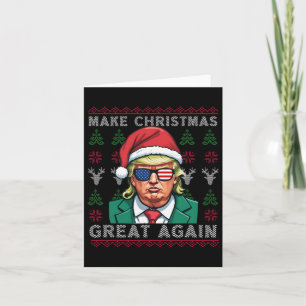 Cartão Torne o Excelente de Natal novamente engraçado