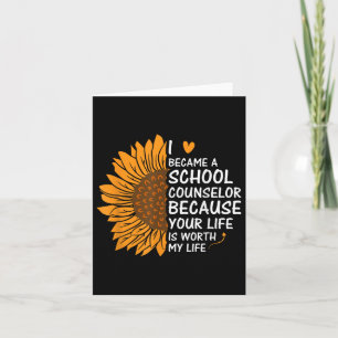 Cartão Tornei-Me Conselheiro De Orientação Escolar De Vol