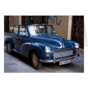 Cartão Torneio Conversível Morris Minor