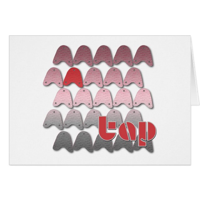 Cartão torneiras Rato-um-tat (Frente Horizontal)