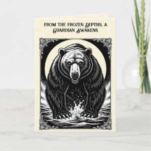 Cartão Torngarsuk Espírito Urso do Extremo Norte