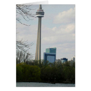 Cartão Toronto Landmark CN Tower V2