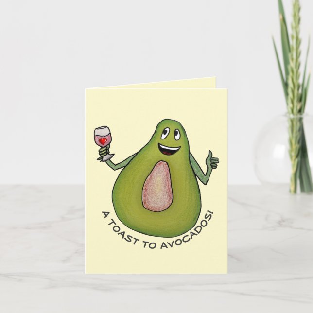 Cartão Torrada Avocado (Frente)