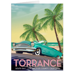 Cartão Torrance, Califórnia - Los Angeles Califórnia