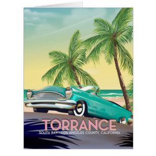 Cartão Torrance, Califórnia - Los Angeles Califórnia