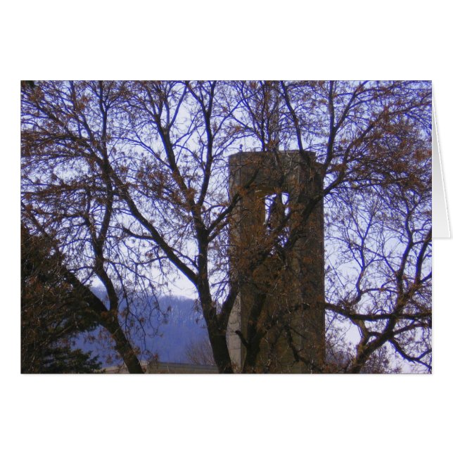 Cartão Torre Angelus bell (Frente horizontal)