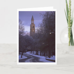Cartão Torre Bell UNC no inverno 1