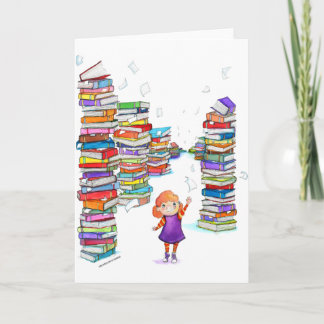 Cartão Torre de Livro