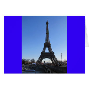 Cartão Torre Eiffel