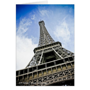 Cartão Torre Eiffel - Paris, França