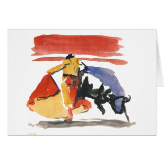 Cartão torro & torrero