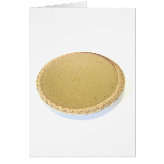 Cartão Torta de Abóbora (Frente)