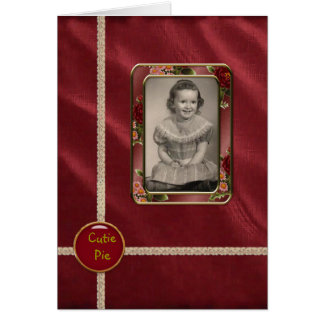 Cartão Torta de Cutie!