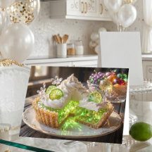 Torta de Limão Taiti com Chave de Cristal Brilhant