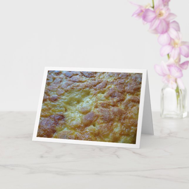 Cartão Tortilla de Patatas, Omelet espanhol (Orquídea)