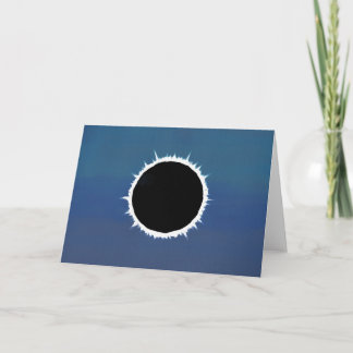 Cartão Total Solar Eclipse - Greeting Card