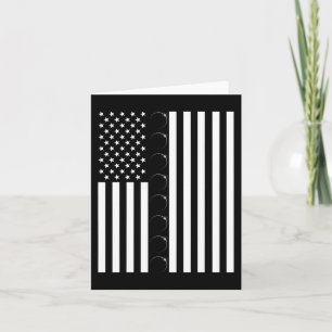 Cartão Total Solar Eclipse US American Flag 04.08.2024 to