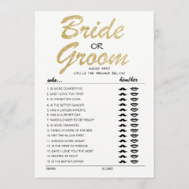 cartão totalmente editável do jogo Noiva ou Noivo