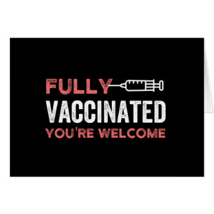 Cartão Totalmente Vacinado.