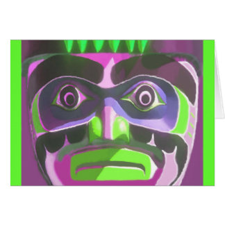 Cartão Totem Escamoso Tradicional