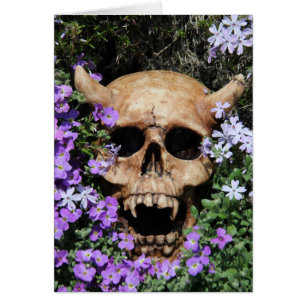 Cartão Totenkopf - Gótico / Karte