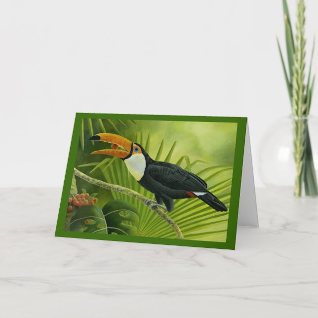 Cartão Toucan Greeting Card (Frente)