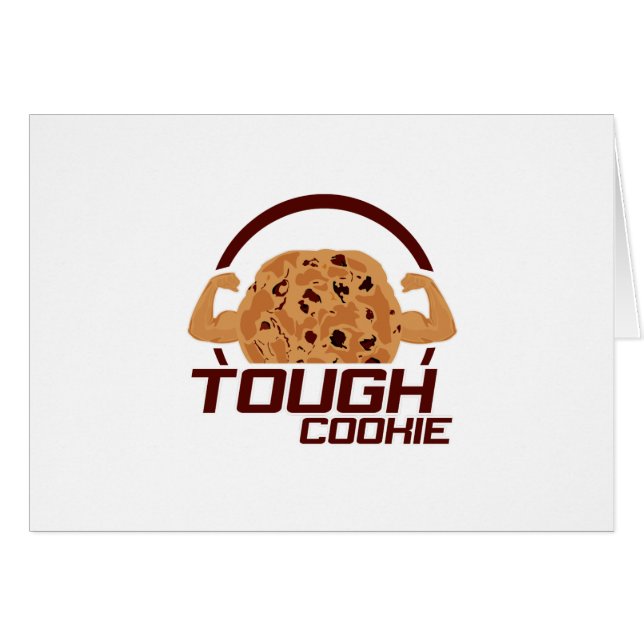 Cartão Tough Cookie (Frente Horizontal)