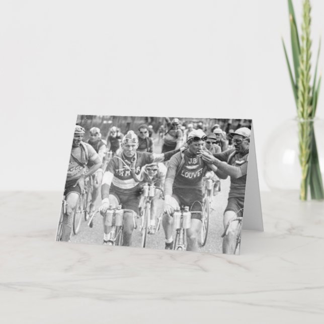 Cartão Tour De France 1920s (Frente)