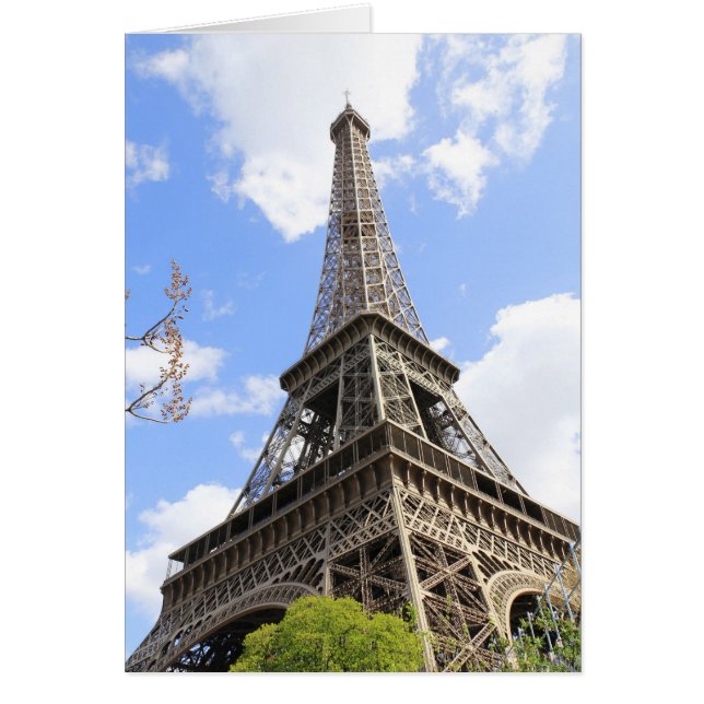 Cartão Tour Eiffel (Frente)