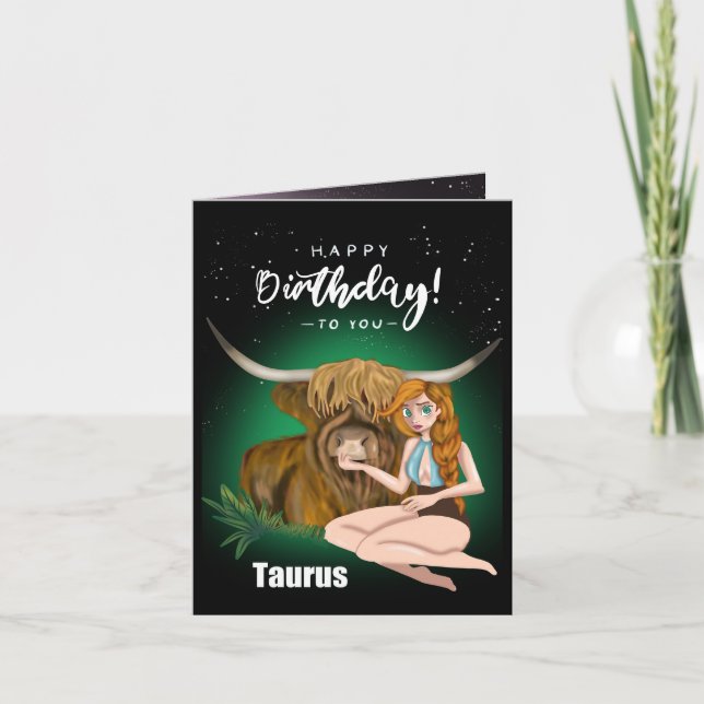 Cartão Touro (Frente)