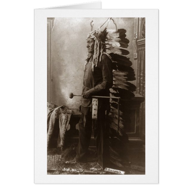 Cartão Touro Sentado Principal - Vintage (Frente)