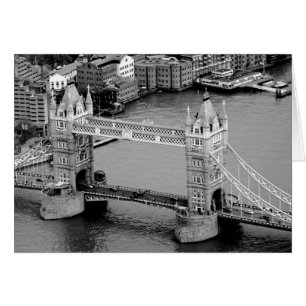 Cartão Tower Bridge em Londres