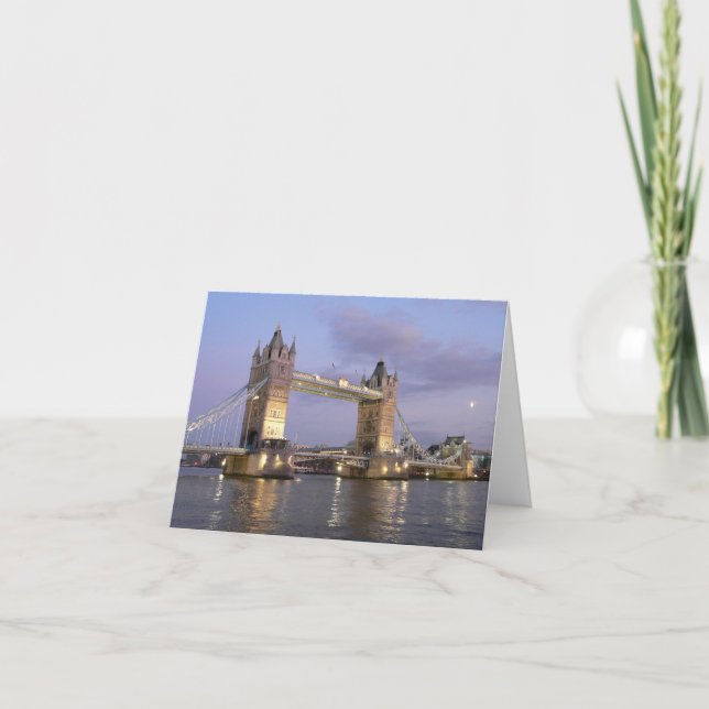 Cartão Tower Bridge of London Notecard (Frente)