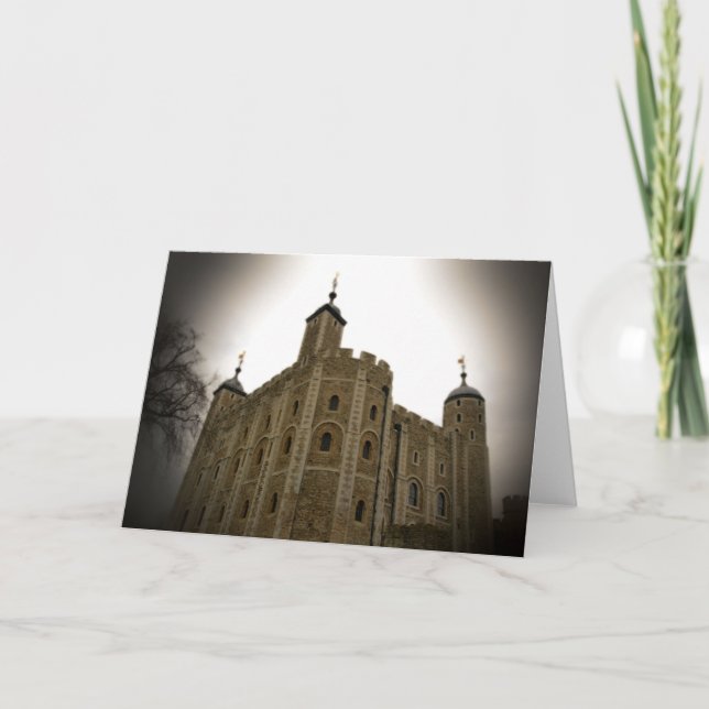 Cartão Tower of London - Castle Greeting Card (Frente)