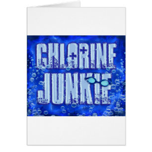 Cartão toxicómanos do cloro