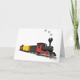Cartão Toy Train card