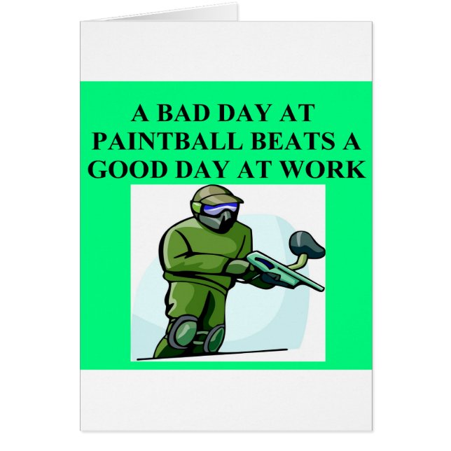 Cartão trabalho das batidas do paintball (Frente)