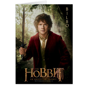 Cartão Trabalho de arte da Edição Limitada: BILBO BAGGINS
