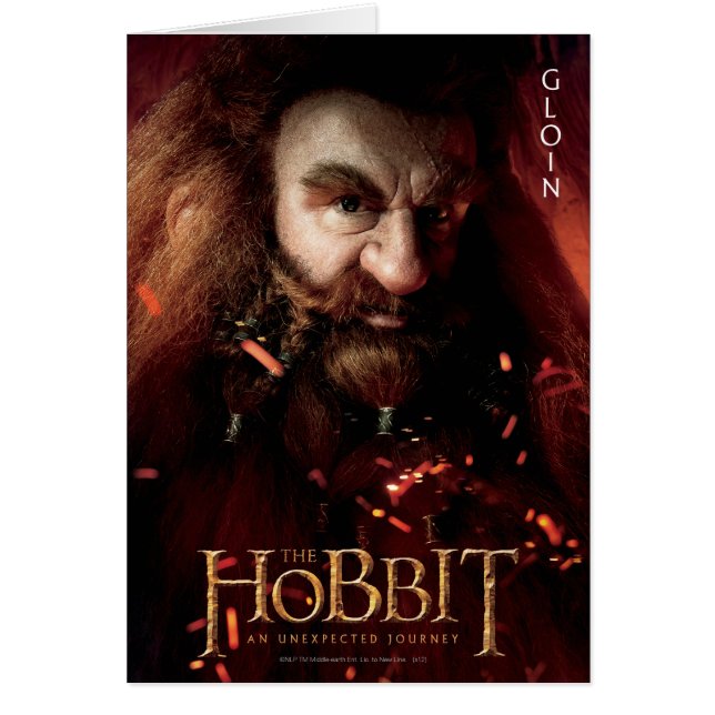 Cartão Trabalho de arte da Edição Limitada: Gloin (Frente)