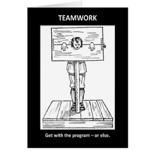 Cartão trabalho em equipe-obter-com--programa-ou-outro