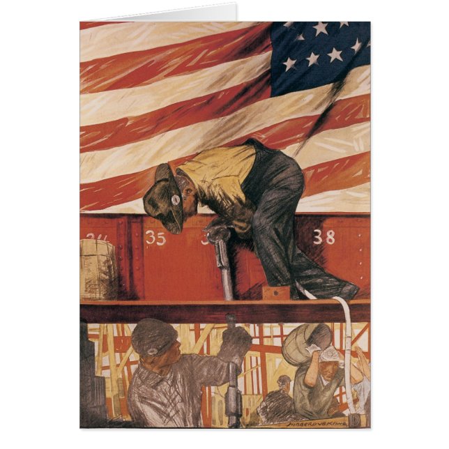 Cartão Trabalho em equipe vence (Frente)