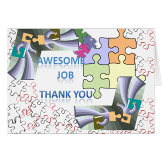 Cartão Trabalho impressionante