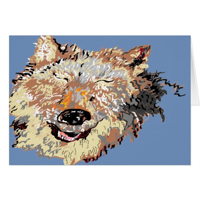 Cartão Trabalho/Impressões originais de arte por Sarr (Frente horizontal)