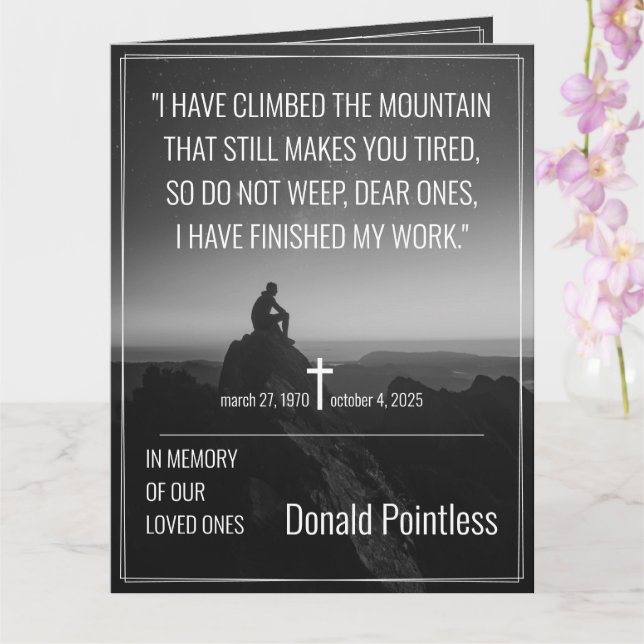 Cartão Trabalhos de salvação (Orquídea)