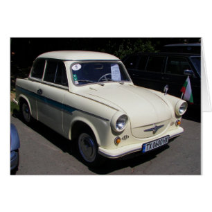 Cartão Trabant clássico